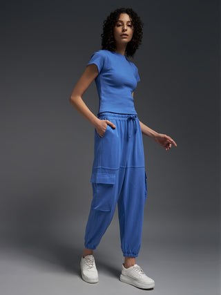 MKH Azure Blue Co-ord Set
