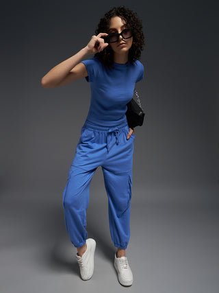 MKH Azure Blue Co-ord Set