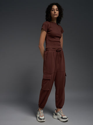 MKH Cocoa Brown Co-ord Set