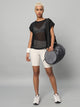 MKH Womens Active Mesh T Shirt Short Sleeves Gymwear