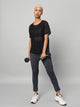 MKH See-Through Mesh Bold Activewear T-Shirt