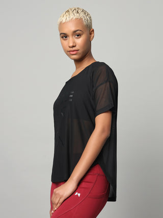 MKH Women’s Mesh Lightweight Sportswear T-Shirt