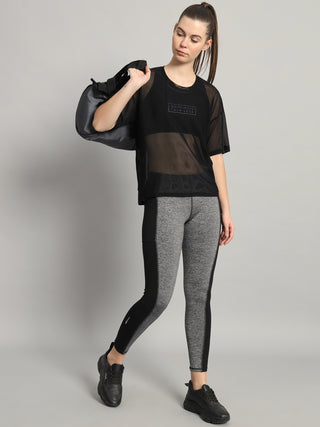 MKH Black HyperBreathe Sheer Tee – Power Comfort Fit