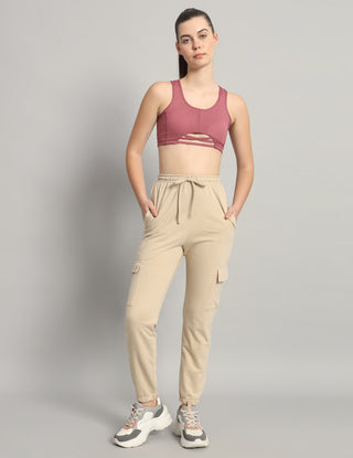 MKH Women Solid Regular Fit Sports Track Pants