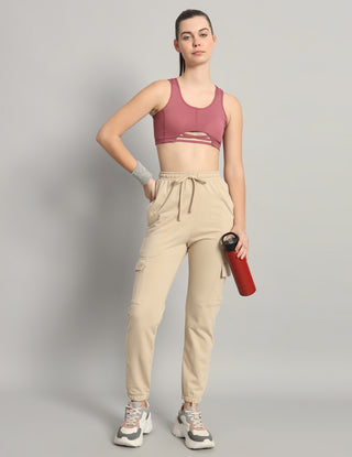 MKH Women Solid Regular Fit Sports Track Pants