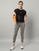 MKH Black Mesh T Shirt Womens Relaxed Curved Hem Fit