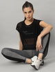 MKH Womens Mesh T Shirt Casual Short Sleeve Workout
