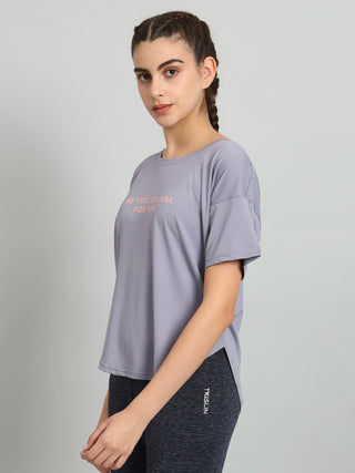 BE YOU WOMEN DRI-FIT RELAXED FIT T-SHIRT