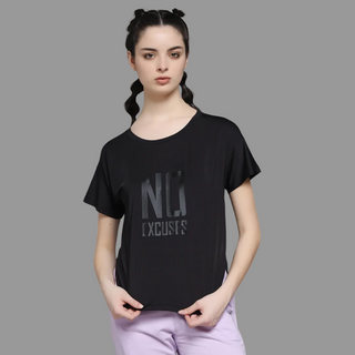 MKH Women Black FreshDynamic Workout Training Wear