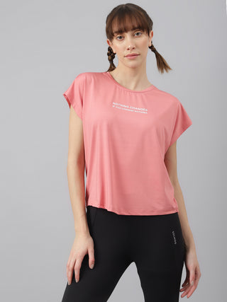 MKH Women Pink VelocityWear Outdoor Activity Top