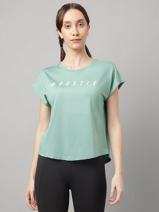 MKH Women Sea Green PowerTrail Gym Workout Wear