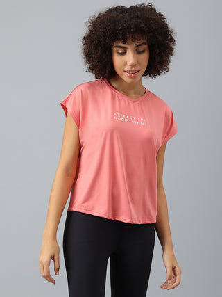 MKH Women Pink AirRush Outdoor Activity T Shirt