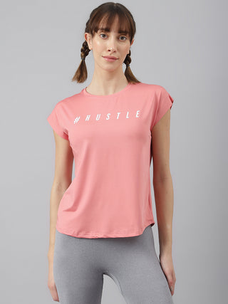 MKH Women Pink PowerActive Daily Fitness Top