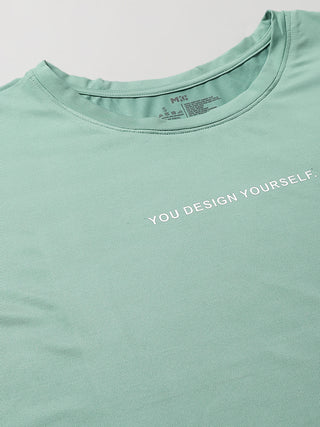 MKH Women Sea Green MotionRush Training Workout T-Shirt