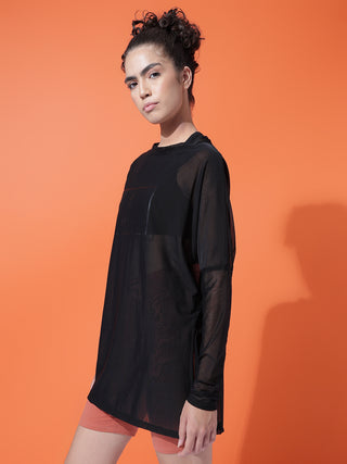 MKH Women’s Mesh Long Sleeve Gym Shirt