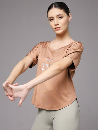 MKH Women AirFlow Workout Tee – Breathable & Moisture Wicking
