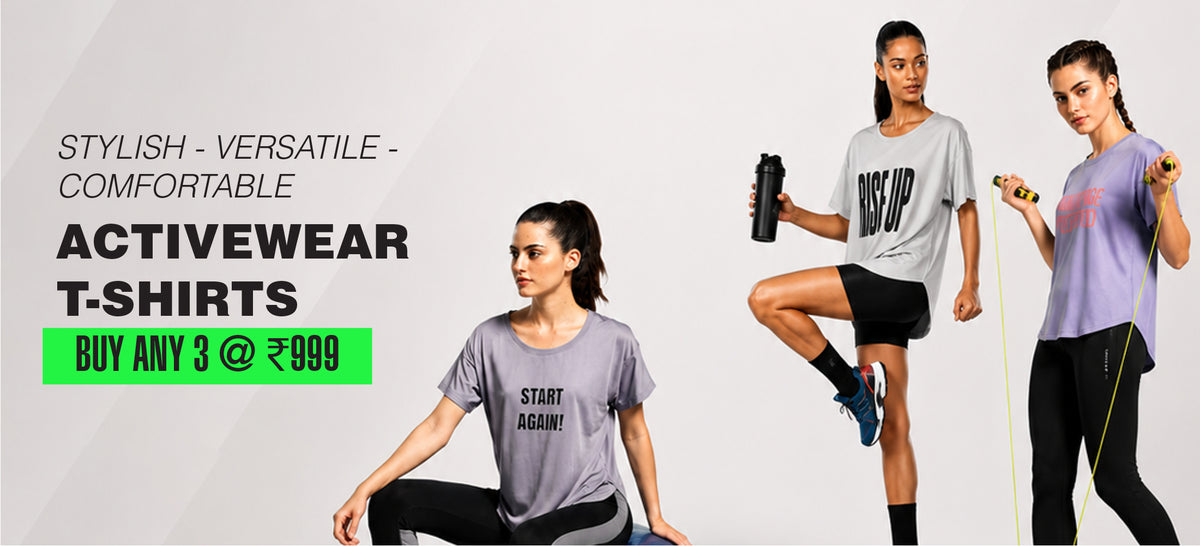 Active Basic T Shirts Activewear T-shirts