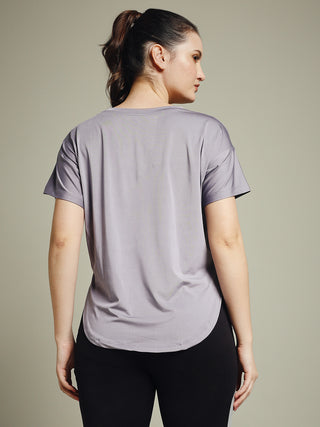 MKH Lavender Women HeatAway Quick Dry Sports Tee