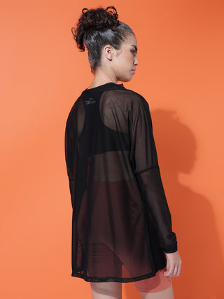 MKH Women’s Mesh Long Sleeve Gym Shirt