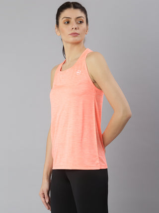 MKH WOMEN ORANGE DRI-FIT TANK TOP