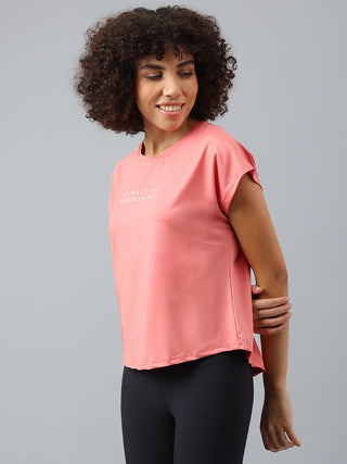 MKH Women Pink AirRush Outdoor Activity T Shirt
