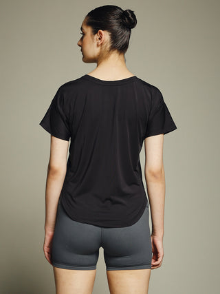 MKH Women AirFlex Stretchable Sports Tee – Soft & Flexible Fabric