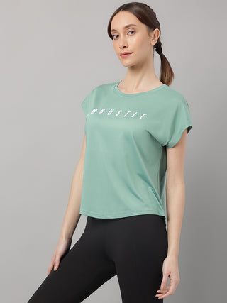 MKH Women Sea Green PowerTrail Gym Workout Wear