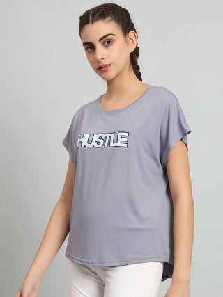 MKH Women Lavender Lightweight Running T-Shirt