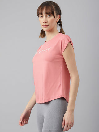 MKH Women Pink PowerActive Daily Fitness Top