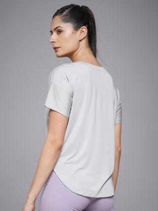 MKH Women Sand Grey FreshCore Outdoor Running Wear