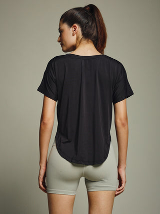 MKH Women Black FlexRush Activity Training Top