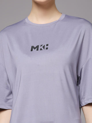 MKH Women LongFit QuickDry T-Shirt – Breathable Workout Wear for Gym & Yoga