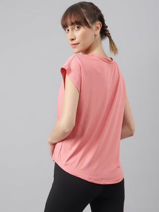 MKH Women Pink VelocityWear Outdoor Activity Top