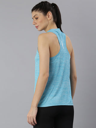 MKH Women Sea Green Soft Fabric Workout T-Shirt for Gym Activity