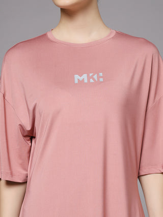 MKH Women FlexLong Active T-Shirt – Stretchable & QuickDry Comfort Fit