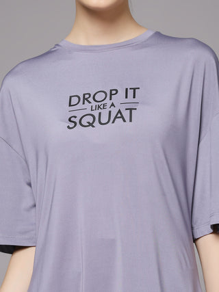 MKH Women LongLine Training Tee – Stretchable & Sweat Absorbent Activewear