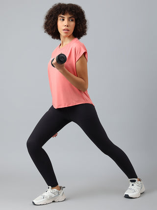MKH Women Pink MotionCore Fitness Performance Top