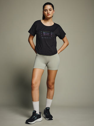 MKH Women Black DynamicSprint Outdoor Workout Wear