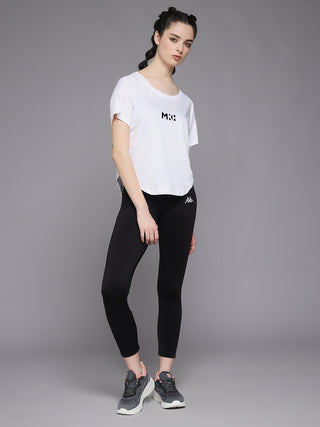MKH Women White Breathable Outdoor Activity T-Shirt for Summer Wear