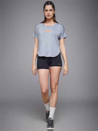 MKH Light Grey Women UltraMove Lightweight Sports T-Shirt
