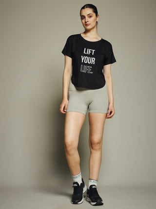 MKH Women Black AirTrail Gym Fitness Wear