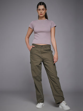 MKH Lavender Everyday Essential Ribbed T-Shirt
