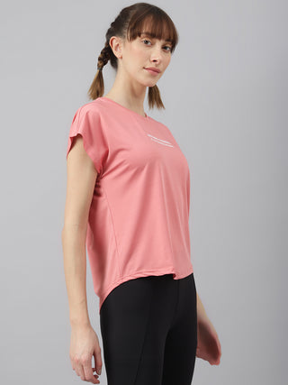MKH Women Pink VelocityWear Outdoor Activity Top