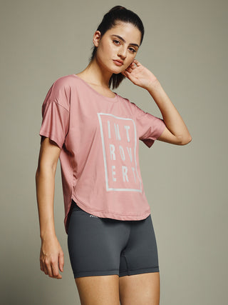 MKH Women Onion Pink AeroFlow Daily Activity Top
