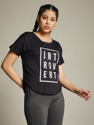 MKH Women Black CoolTrack Running Fitness Top