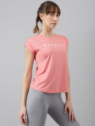MKH Women Pink PowerActive Daily Fitness Top
