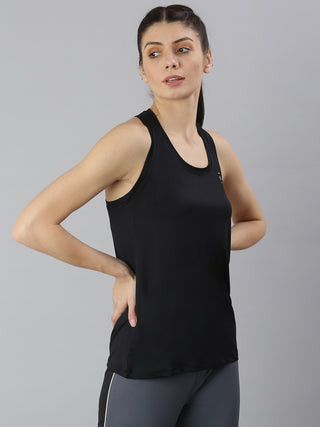 MKH WOMEN BLACK DRI-FIT TANK TOP