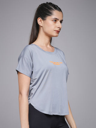 MKH Light Grey Women UltraMove Lightweight Sports T-Shirt