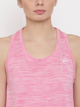 MKH Women Pink Comfortable Activity T-Shirt for Fitness and Outdoor