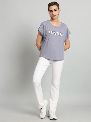 MKH Women Lavender Lightweight Running T-Shirt